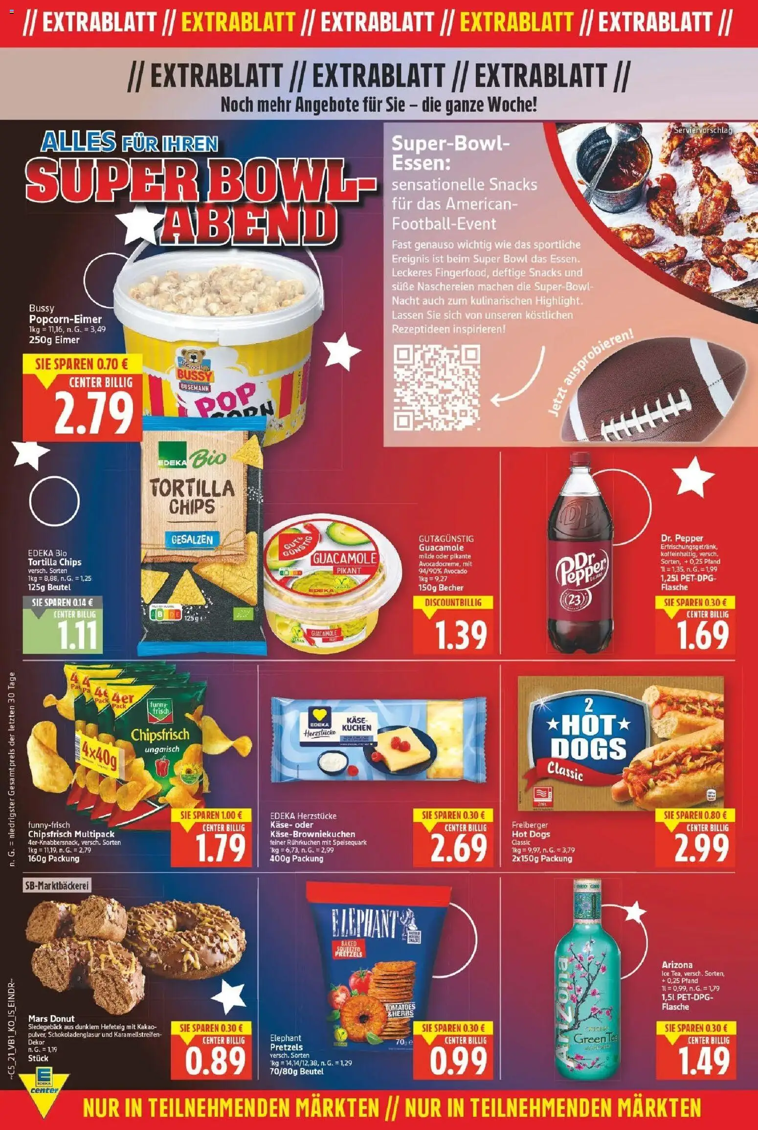 E center - Wochenangebote – gültig ab 10.05.2026 | Seite: 18 | Produkte: Mars, Avocado, Chips, Speisequark
