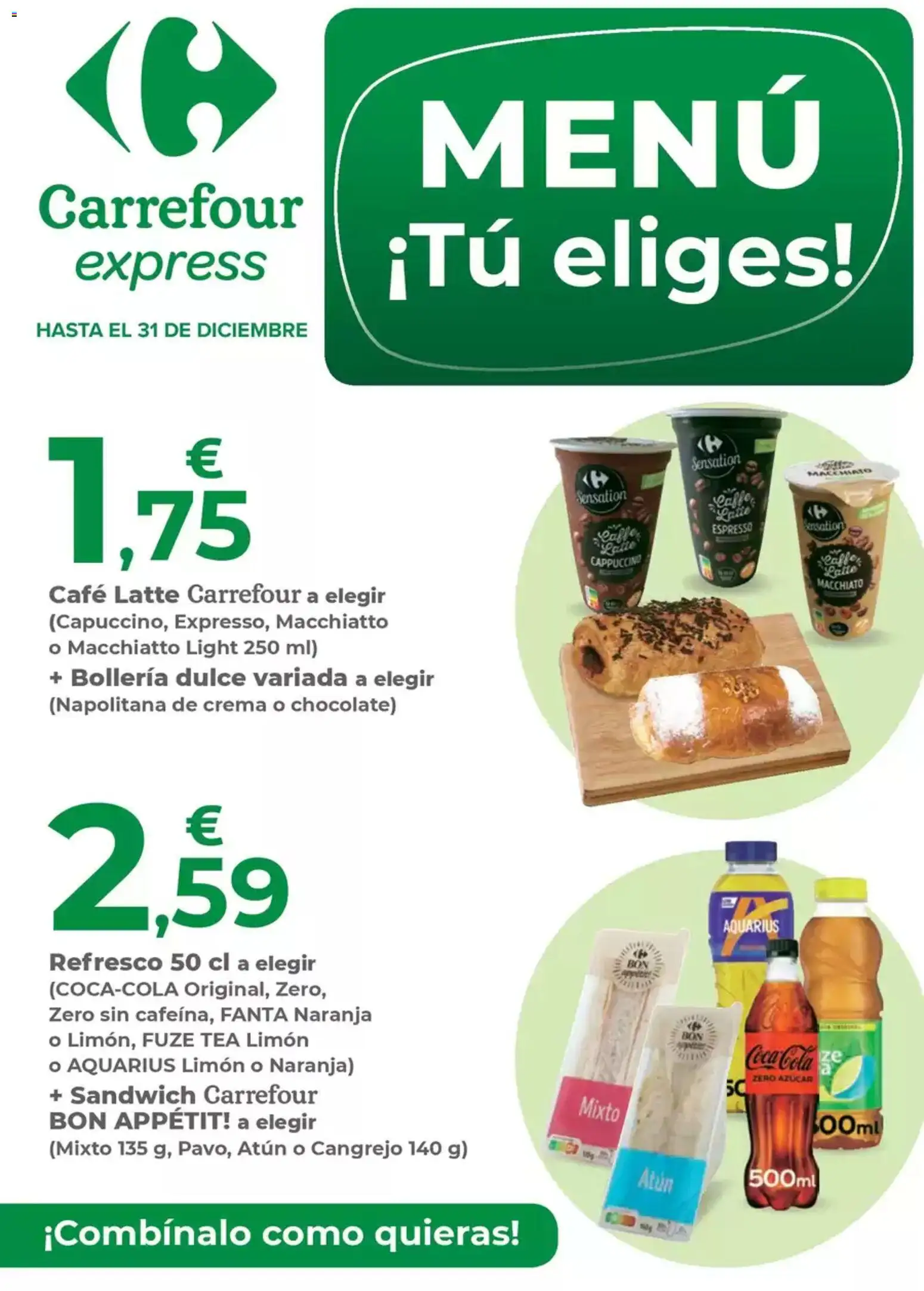 Carrefour Express folleto │ válido desde el 17/02/2026 | Página: 1 | Productos: Café, Chocolate, Crema