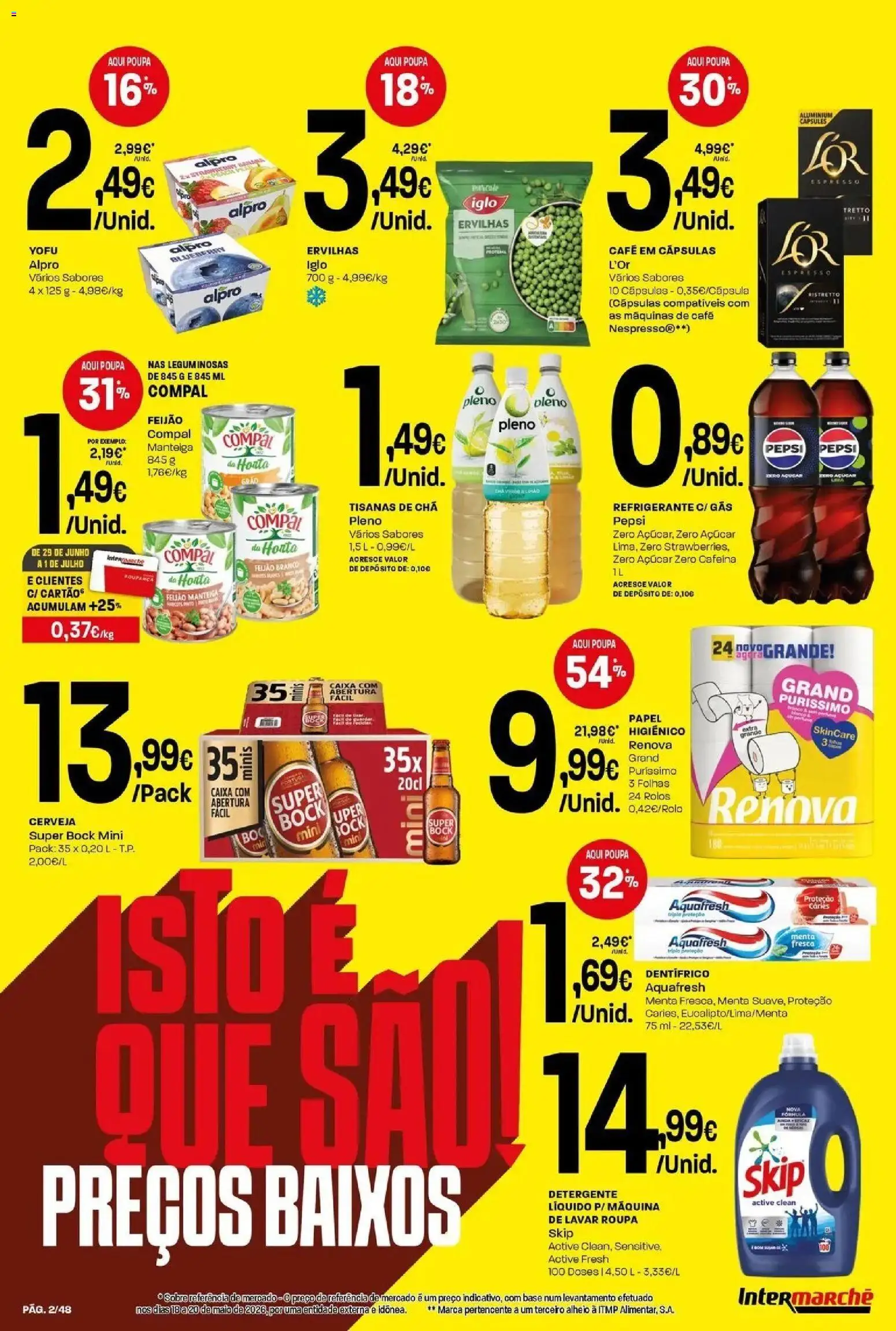 Intermarché - Isto é que são preços BAIXOS! │ válido de 25/06/2026 | Página: 2