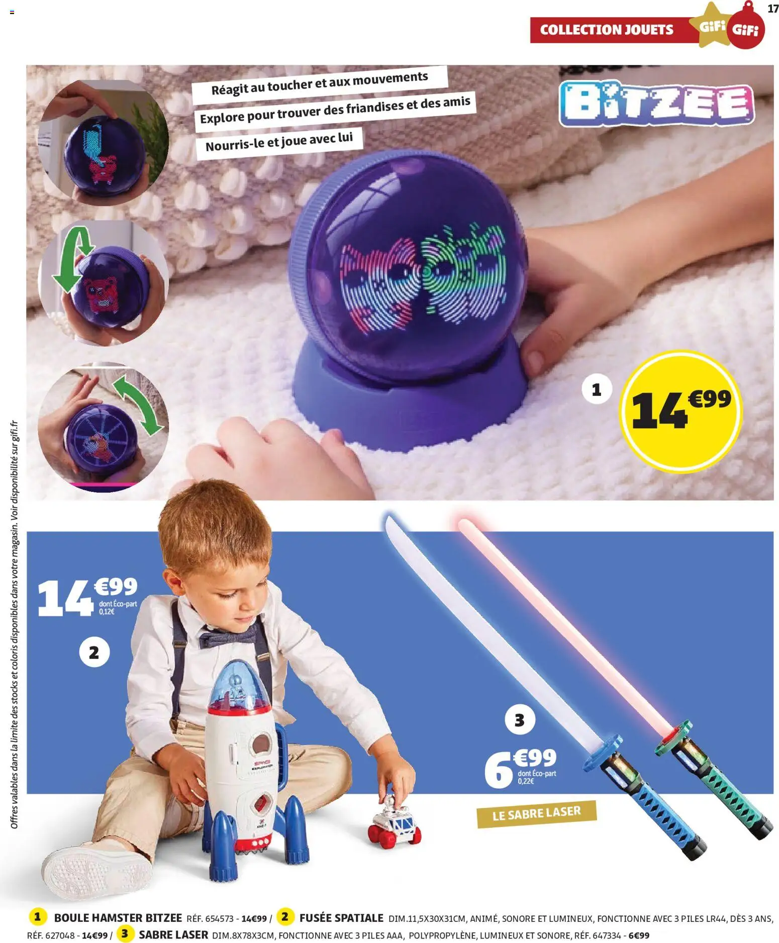 {H1} | Page: 17 | Produits: Jouets, Bitzee, Piles