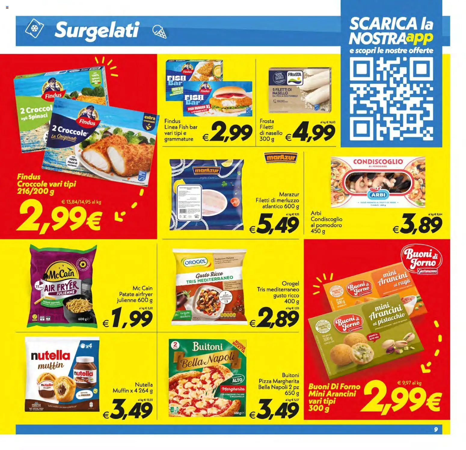 Volantino SuperConveniente del 30/06/2026 | Pagina: 9 | Prodotti: Mozzarella, Pomodori, Muffin, Ragú