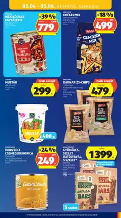 MEXIKÓI BAB EGYTÁLÉTEL, 800 g/doboz mexikói bab egytálétel - amely érvényes a következő dátumtól: 30.04.2026 | Oldal: 37