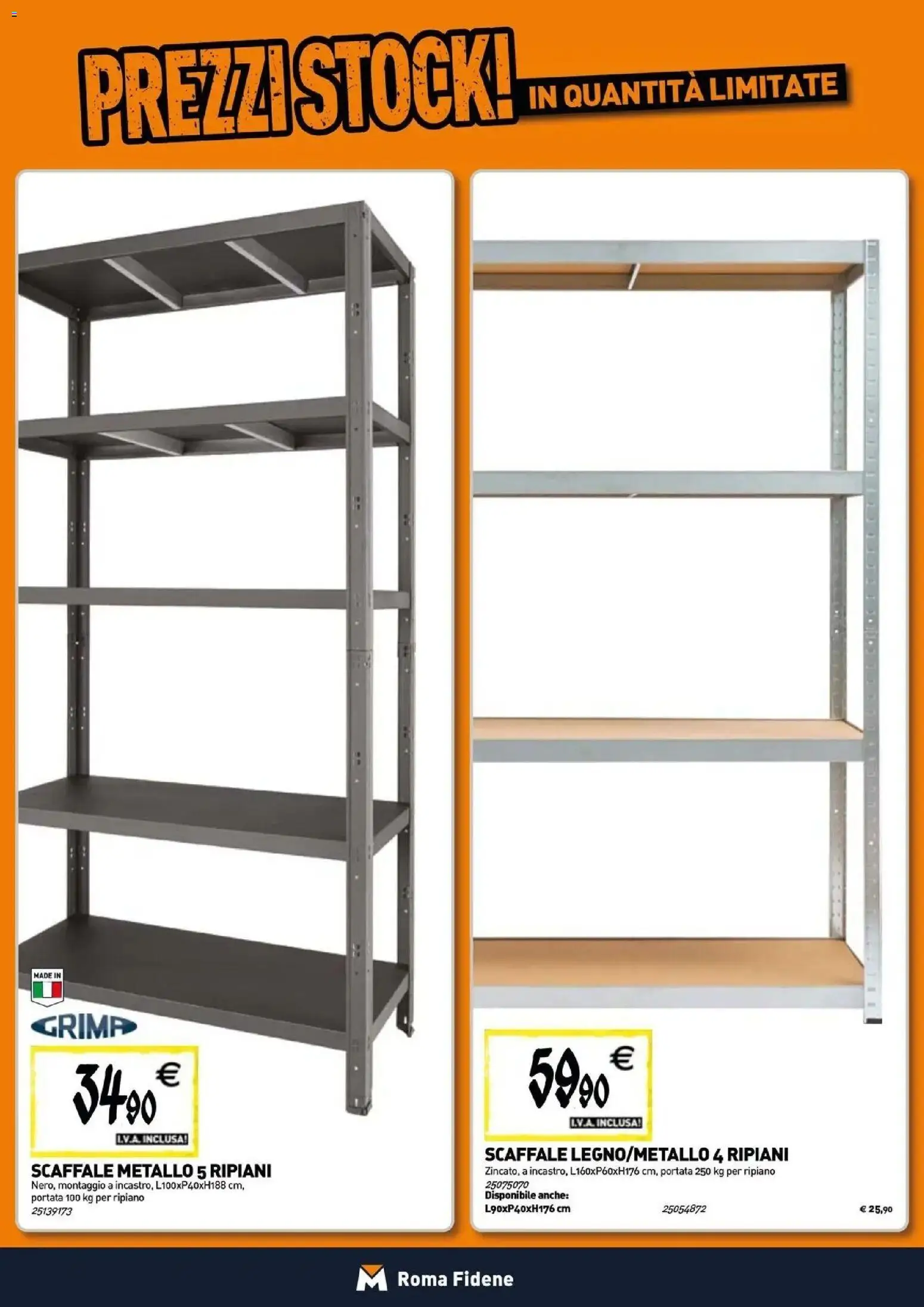 Volantino TECNOMAT del 29/10/2026 | Pagina: 17 | Prodotti: Ripiano, Scaffale