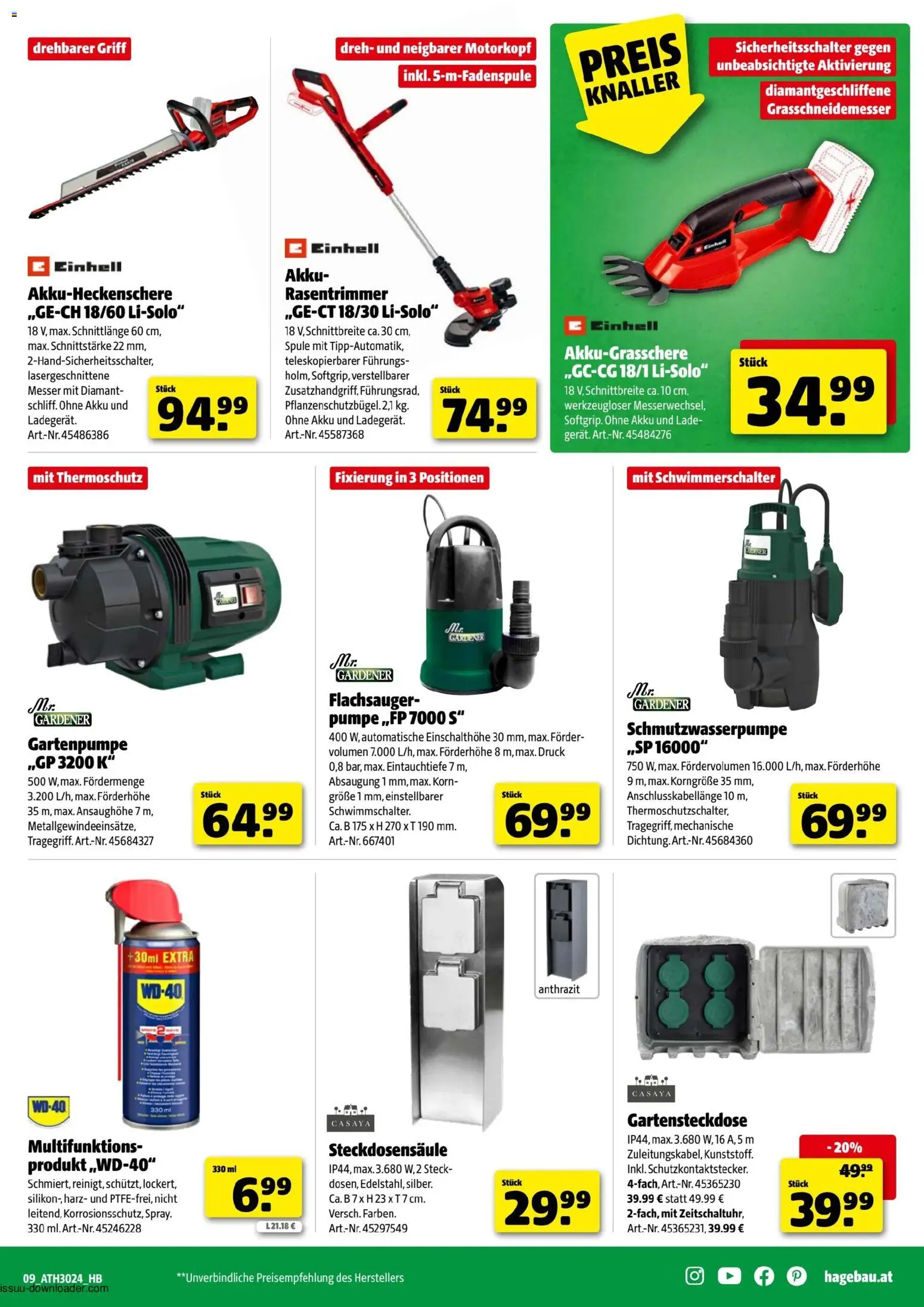 Hagebau Flugblatt gültig ab 01.06.2026 | Seite: 9