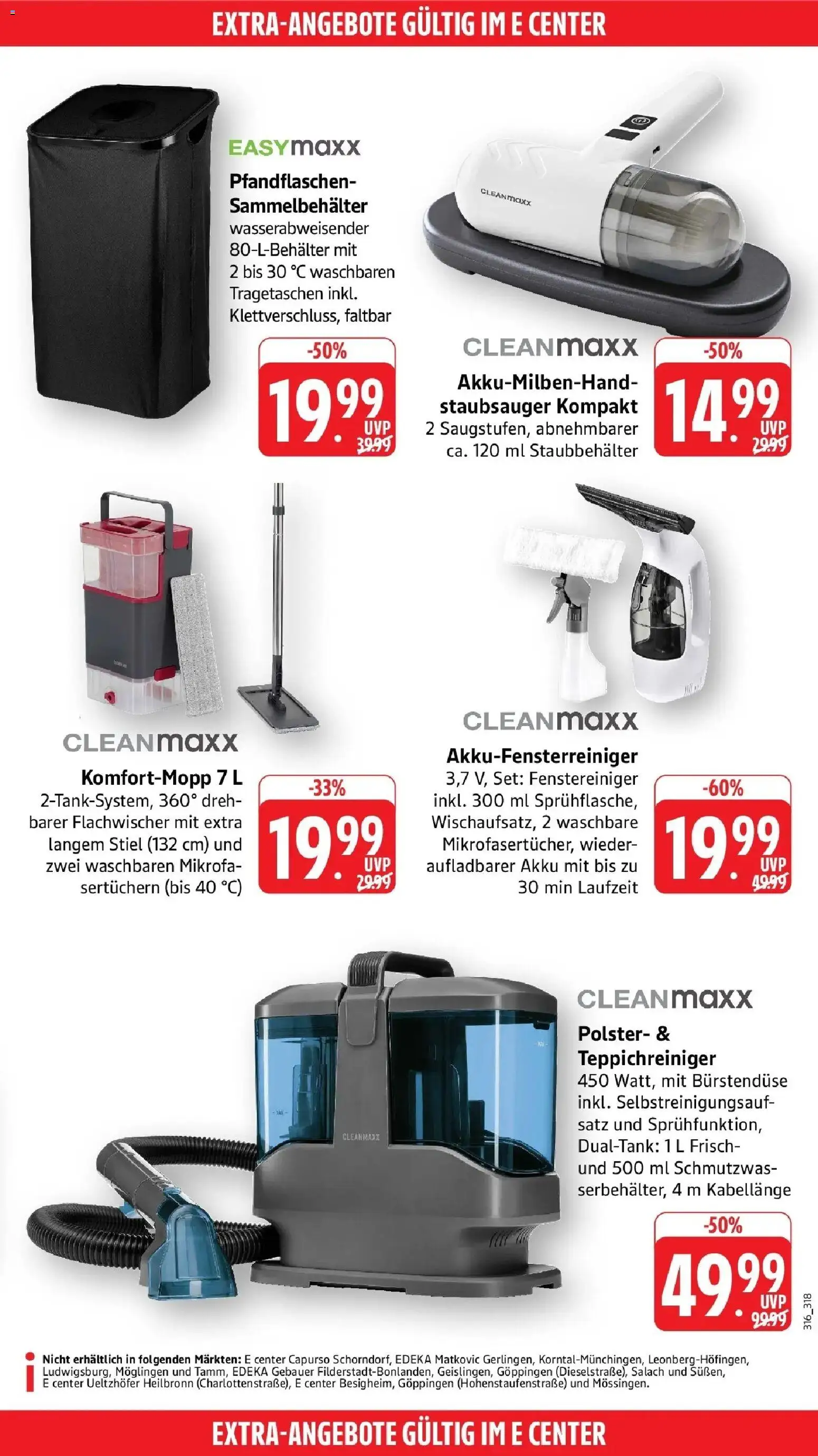 Edeka Prospekt Remseck-Hochberg (ab 14.09.2026) » Angebote Online | Seite: 59 | Produkte: Staubsauger
