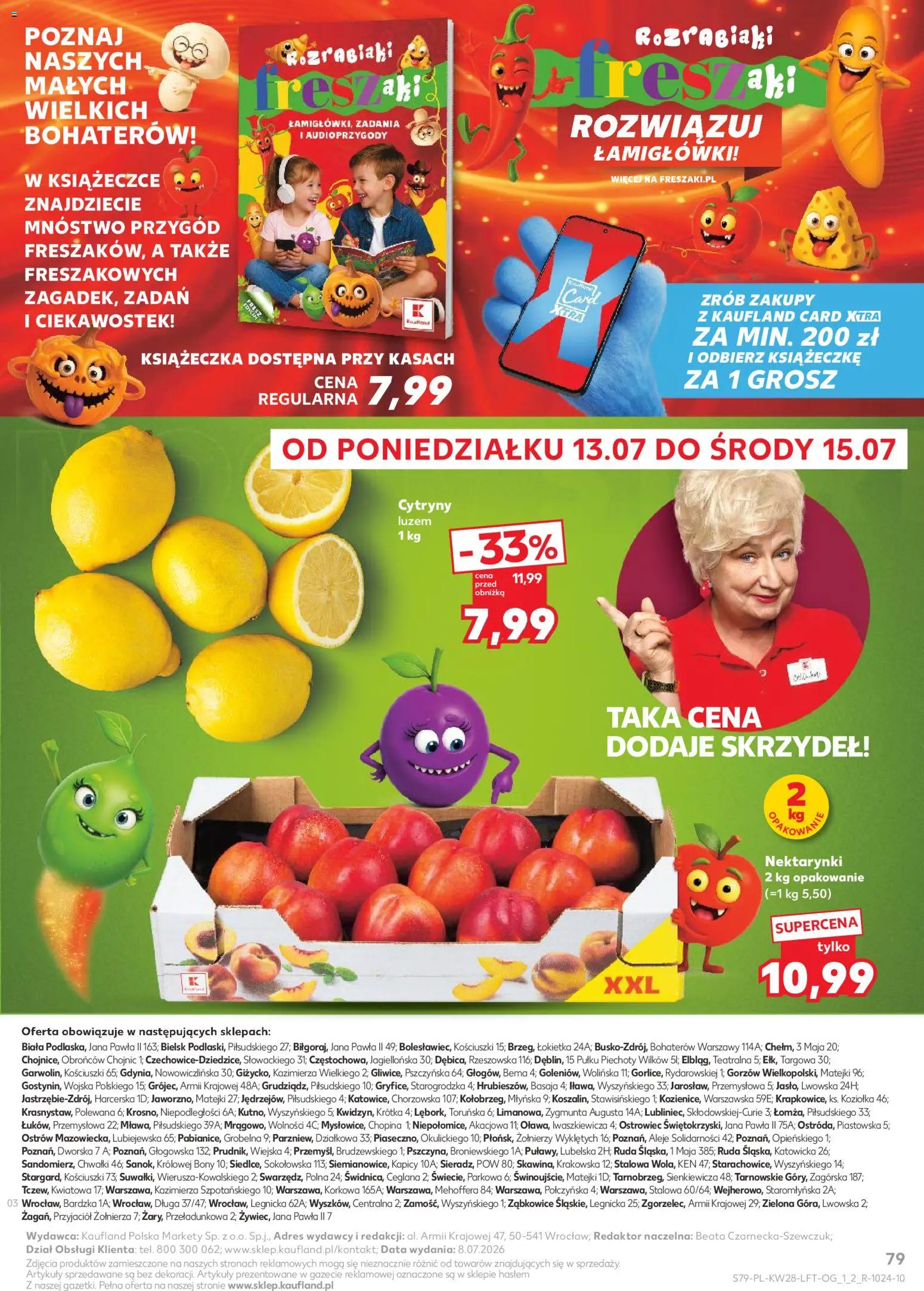 Kaufland Polsko leták od 09.07.2026 | Strana: 79 | Produkty: Caro