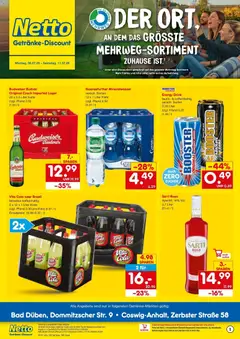 Netto Marken-Discount - Netto: Getränkeangebote ab 05.07.2026 gültig
