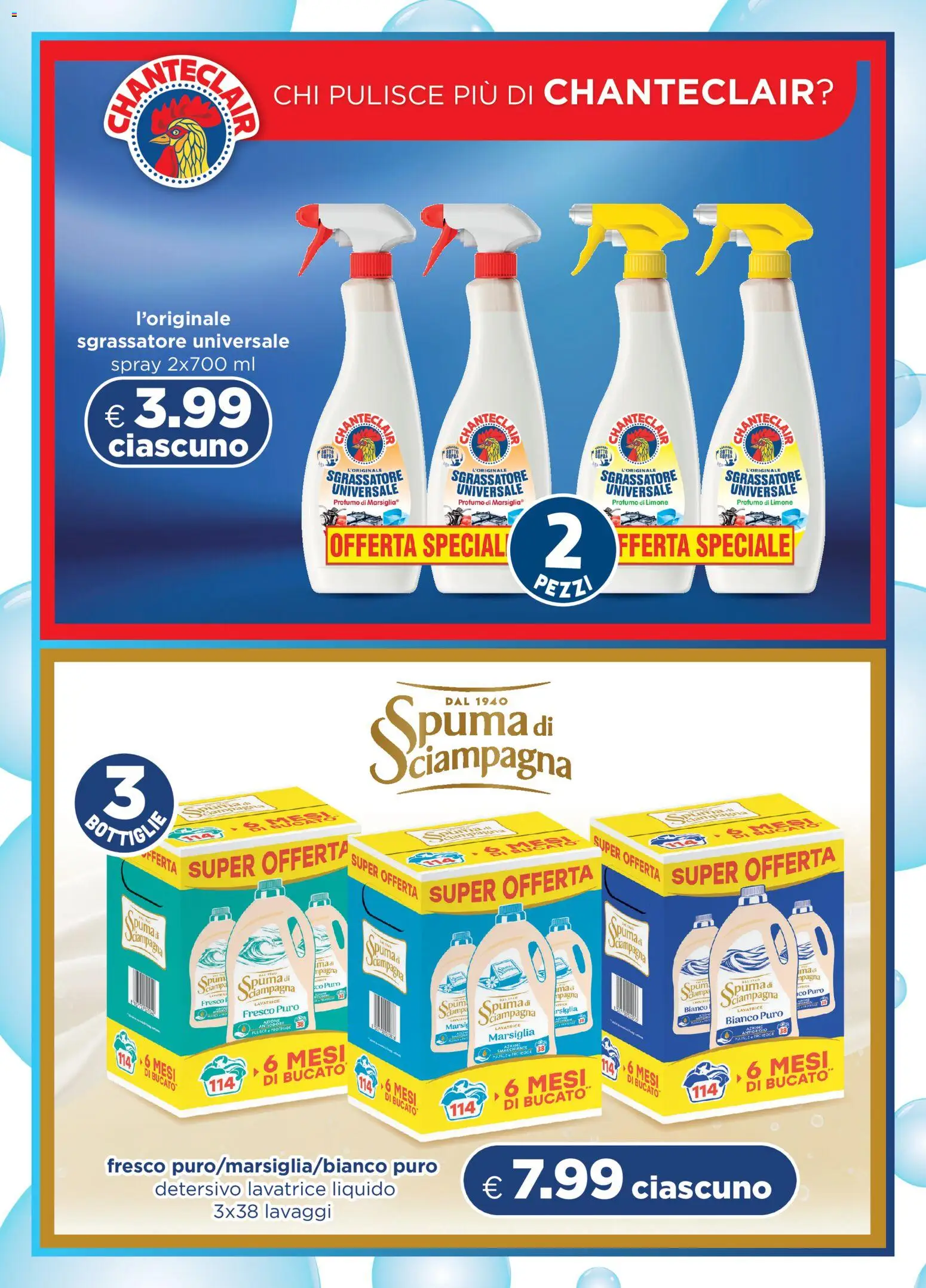 Volantino Acqua e Sapone del 30/08/2026 | Pagina: 2 | Prodotti: Sgrassatore, Limone, Lavatrice, Profumo