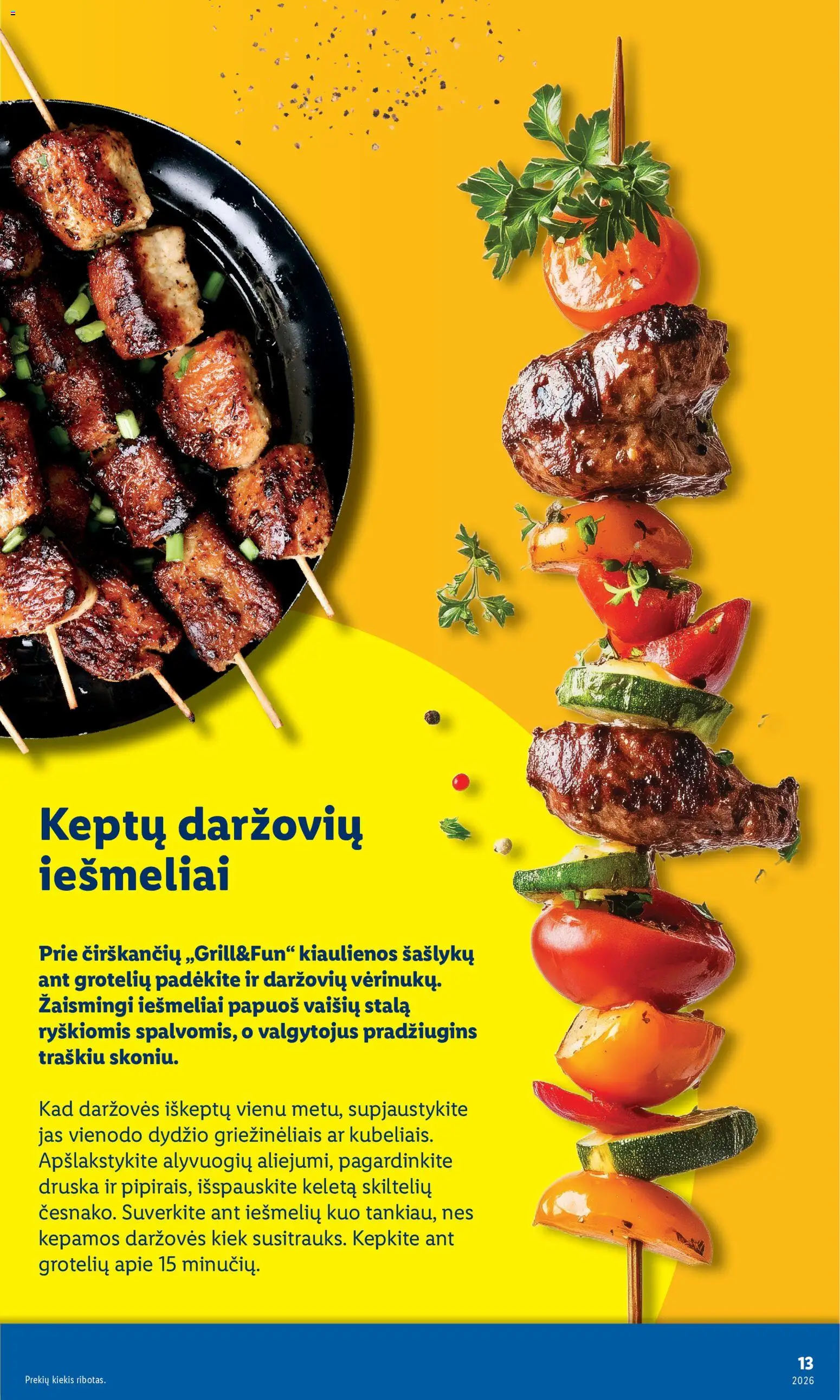 LIDL akcijos nuo 2026.04.06 | Puslapis: 15 | Prekių: Kiaulienos, Jogurtas