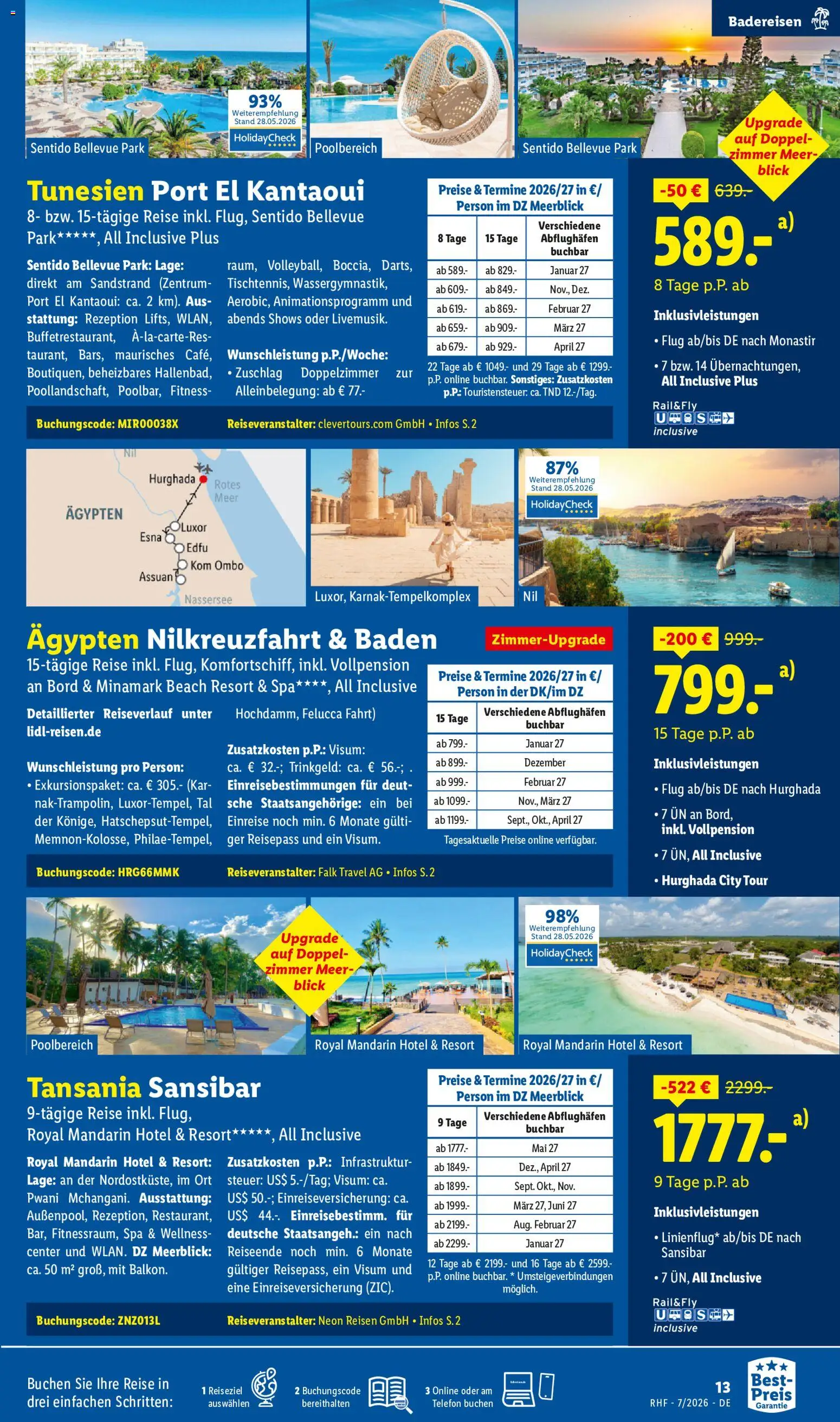 Lidl Reisen Prospekt – gültig ab 01.07.2026 | Seite: 13