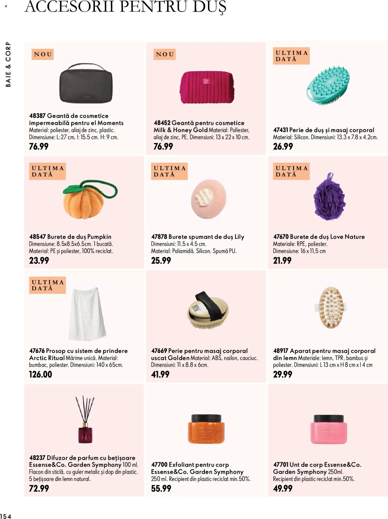 Noul catalog Oriflame – valabil de la 11.11.2026 | Pagină: 154