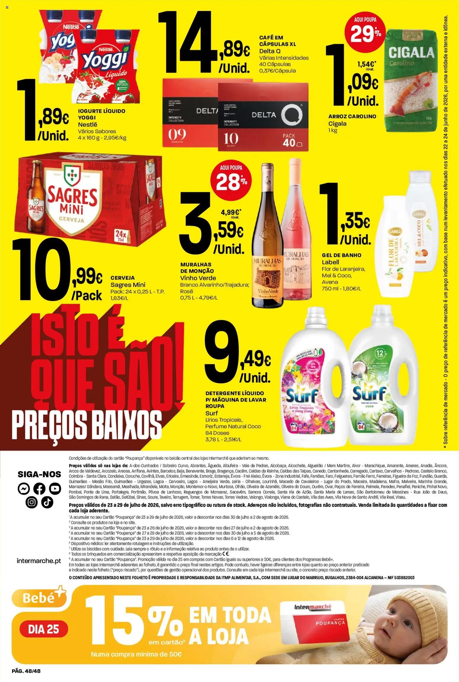 Intermarché folheto │ válido de 23/07/2026 | Página: 48