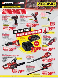 Zgonc Flugblatt Mai I 2026 ab 01.04.2026 gültig | Seite: 8 | Produkte: Kocher