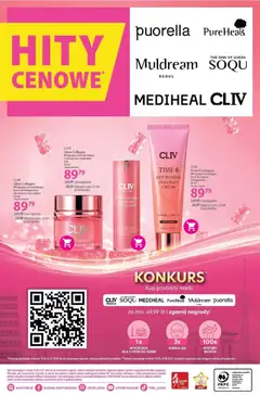 Pogląd oferty "CLIV Glow Collagen liftingująco-rozświetlający krem-żel, kolagenowy do twarzy z kapsułkami, 50 ml, CLIV Glow Collagen liftingująco-rozświetlający krem-żel kolagenowy do twarzy z kapsułkami, 50 ml" - ważna od 19.06.2026 | Strona: 16
