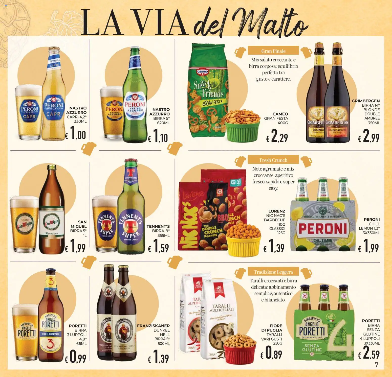 Volantino Eté del 12.06.2026 | Pagina: 7 | Prodotti: Birra, Barbecue, Taralli, Aperitivo