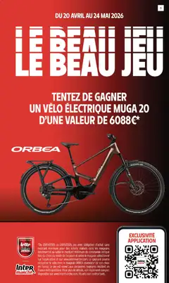 Intermarché - Prévisualisation de Intermarché catalogue valide à partir de 05.05.2026 | Page: 11 | Produits: Vélo, Vélo électrique