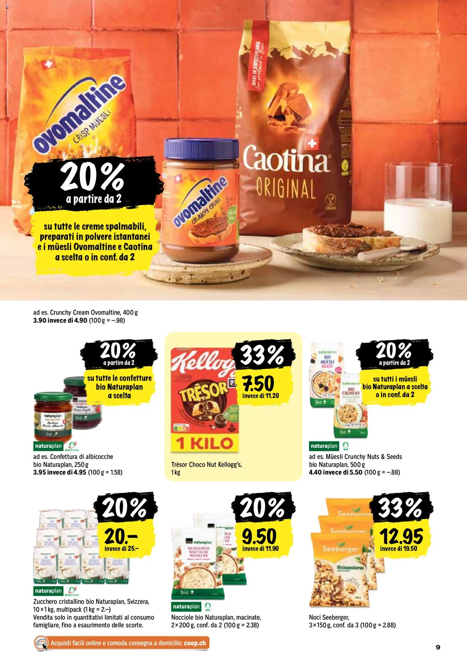 Coop aktionen IT – gültig ab 08.10.2026 | Seite: 9 | Produkte: Creme