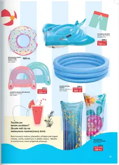 Náhled letáku Wiky katalog od 03.06.2026 | Strana: 11 | Produkty: Meloun, Donut, Bazén, Lehátko