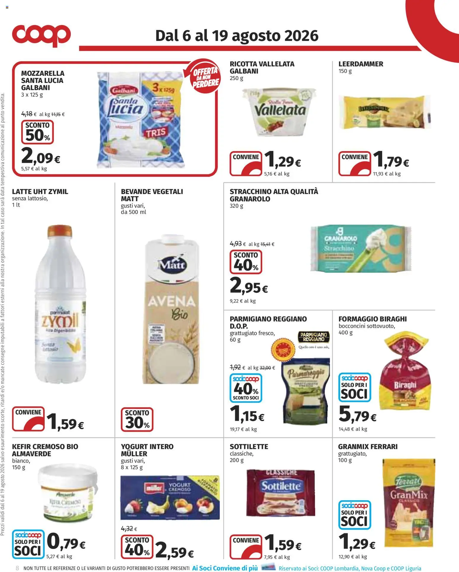 Volantino COOP del 06/08/2026 | Pagina: 8