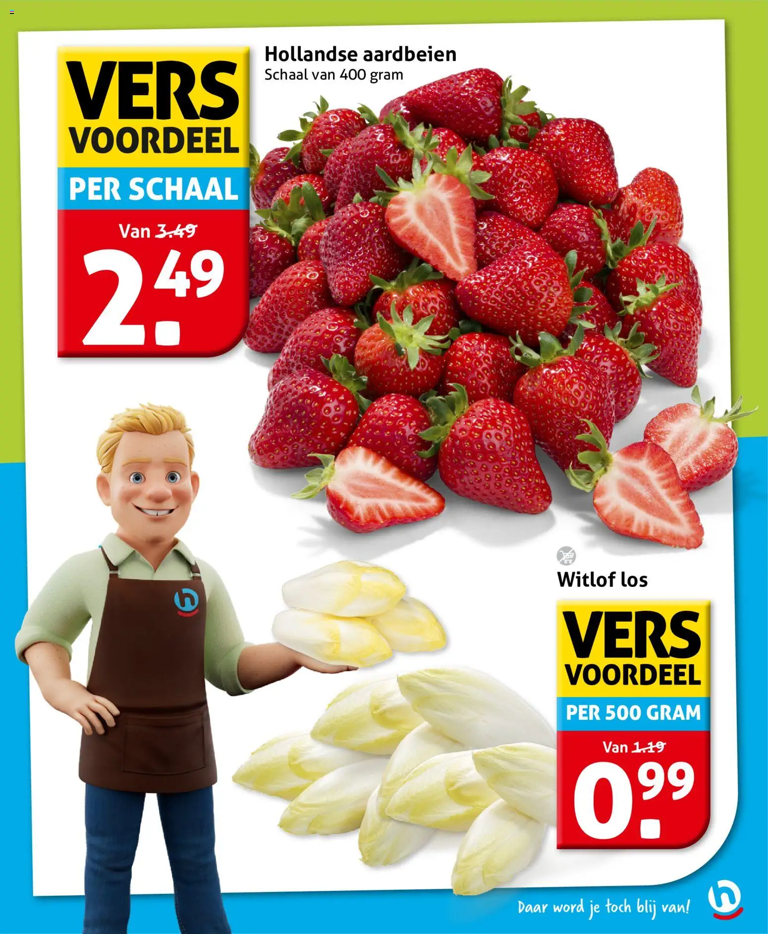 {H1} | Pagina: 9 | Producten: Aardbeien, Schaal