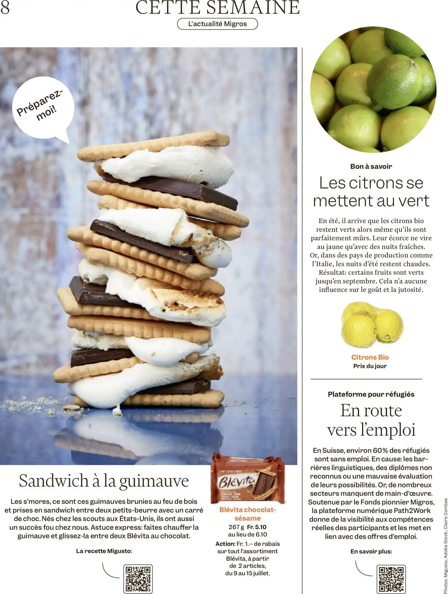 Migros aktionen Magazine FR – gültig ab 08.07.2026 | Seite: 8