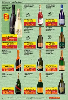 Metro Vino 2026 - Pregled kataloga iz trgovine Metro, vrijedi od 16.10.2026 | Stranica: 18 | Proizvodi: Moët & Chandon, Lambrusco, Pjenušavo vino, Šampanjac