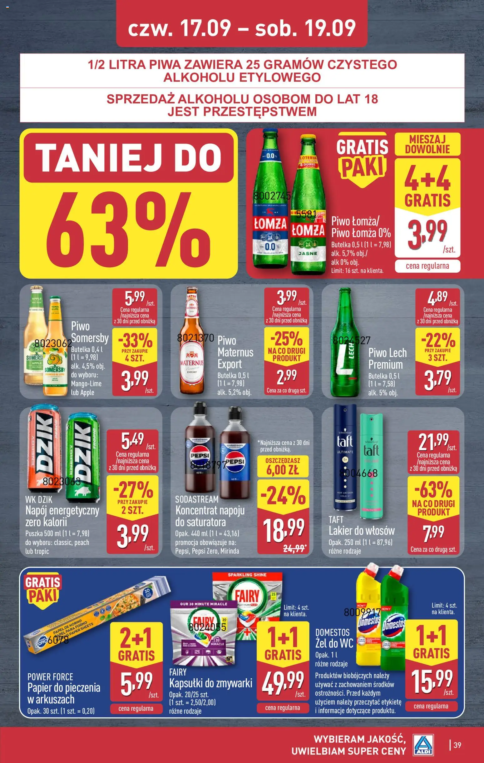 Aldi Polsko leták od 14.09.2026 | Strana: 39