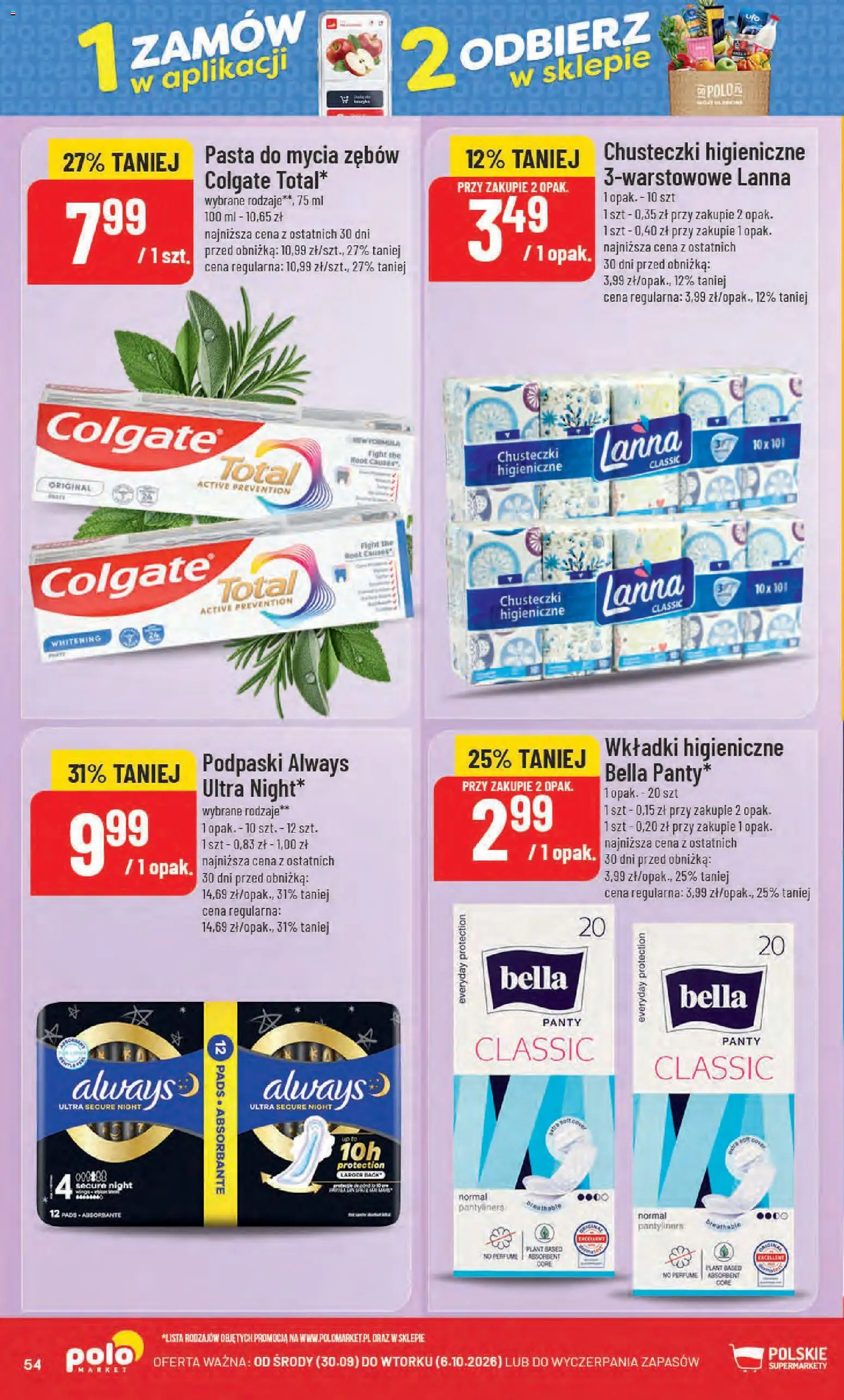 POLOmarket gazetka od 30.09.2026 | Strona: 54