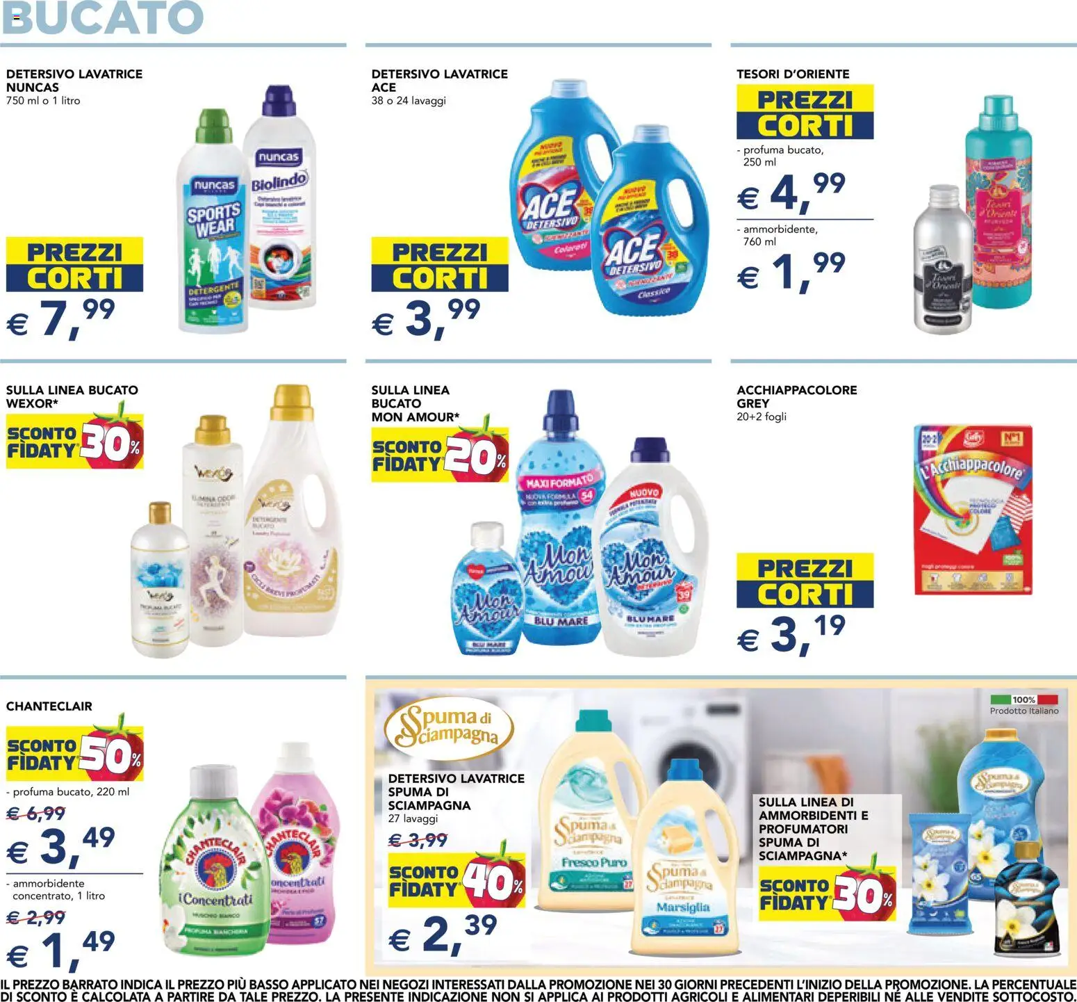 Volantino Esselunga S del 18.06.2026 | Pagina: 13 | Prodotti: Ammorbidente, Detergente, Lavatrice
