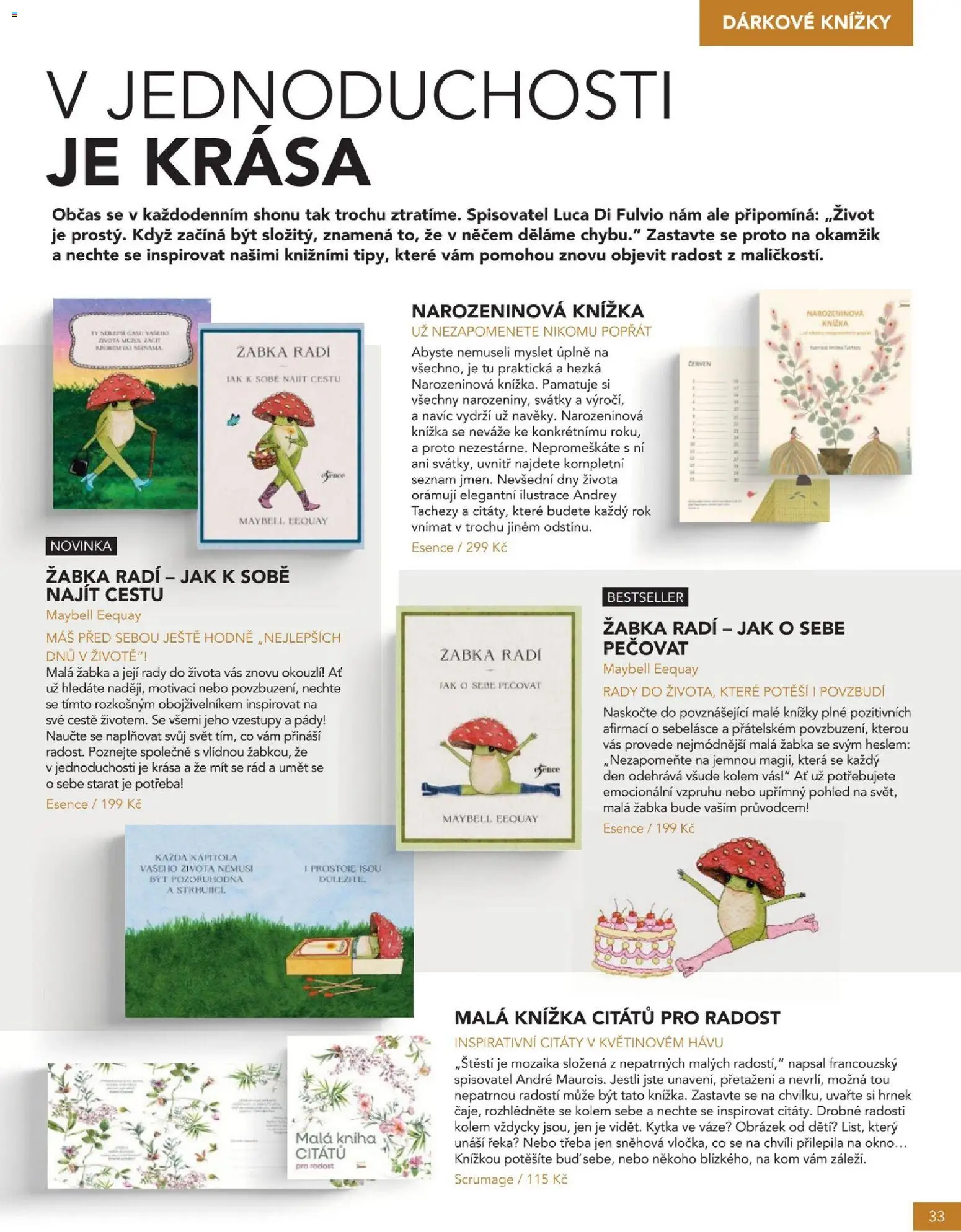 Knižní klub magazín od 01.09.2026 | Strana: 33 | Produkty: Kniha, Hrnek, Tv, Knížka