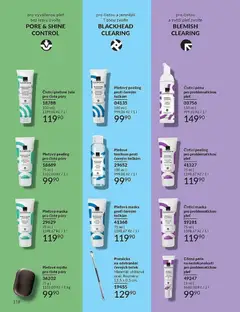 Náhled letáku Avon Katalog 05/2026 od 01.05.2026 | Strana: 118 | Produkty: Pleťová maska, Mýdlo, Maska, Peeling