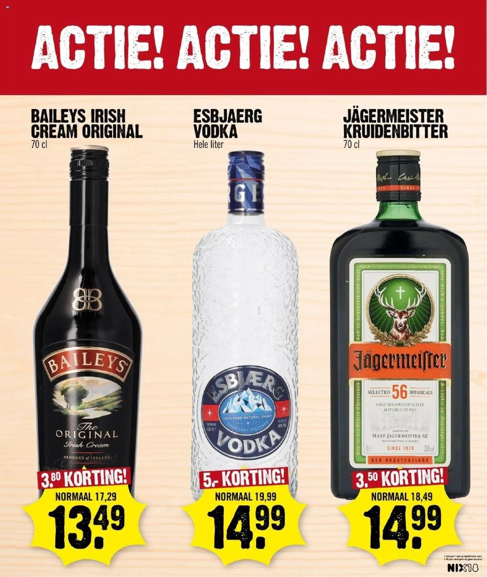 {H1} | Pagina: 2 | Producten: Vodka, Jägermeister, Baileys