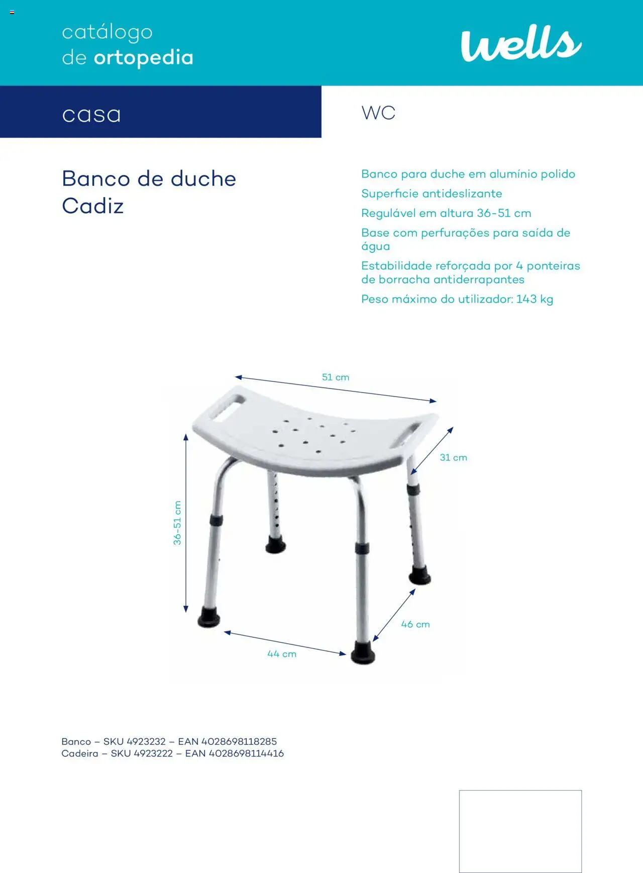 Well’s Catálogo de Ortopedia » de 12/02/2024 — page 127