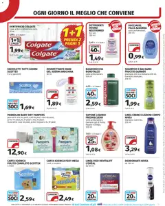 Anteprima del volantino COOP volantino valido a partire dal 06/08/2026 | Pagina: 19 | Prodotti: Sapone, Intimo, Mutandine, Pampers