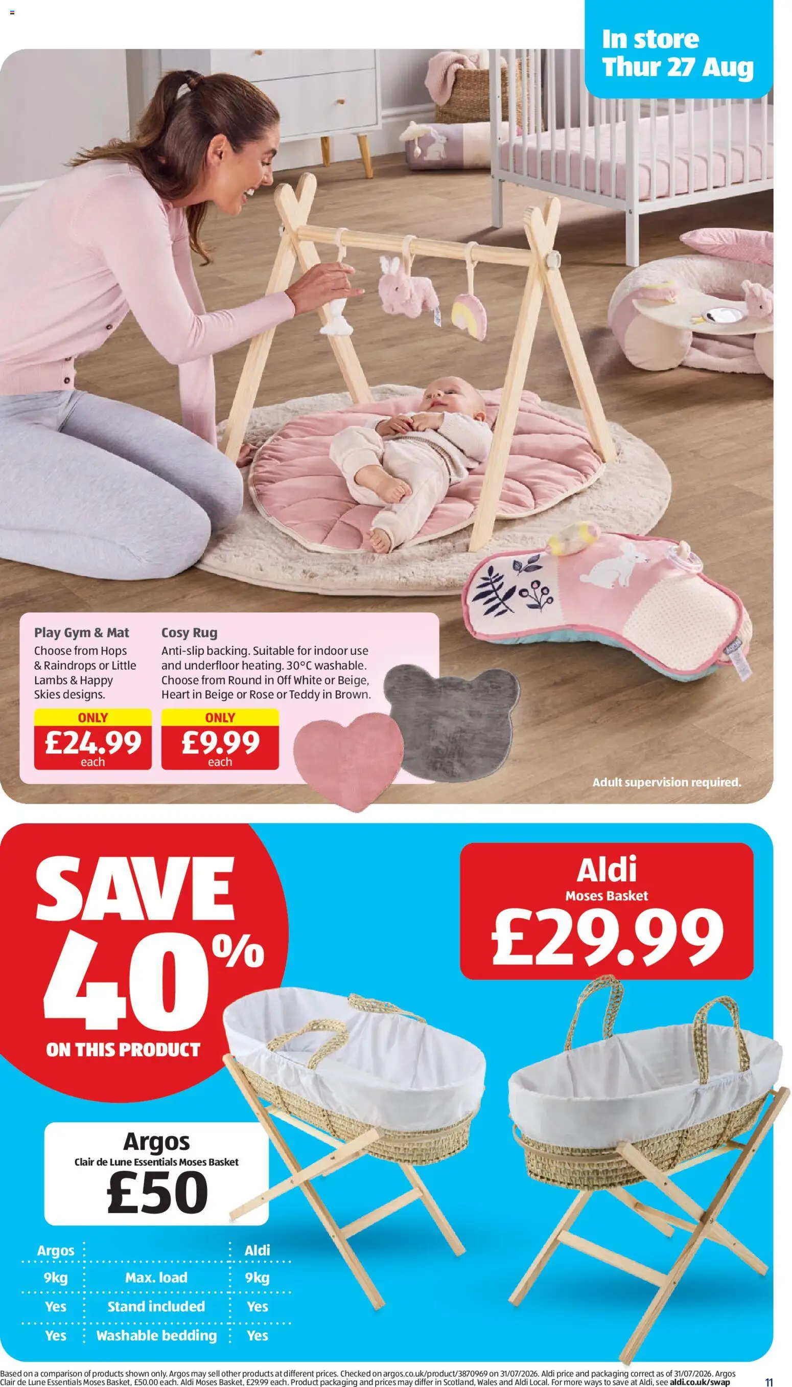 {H1} | Page: 11 | Products: Basket, Rug, Bedding