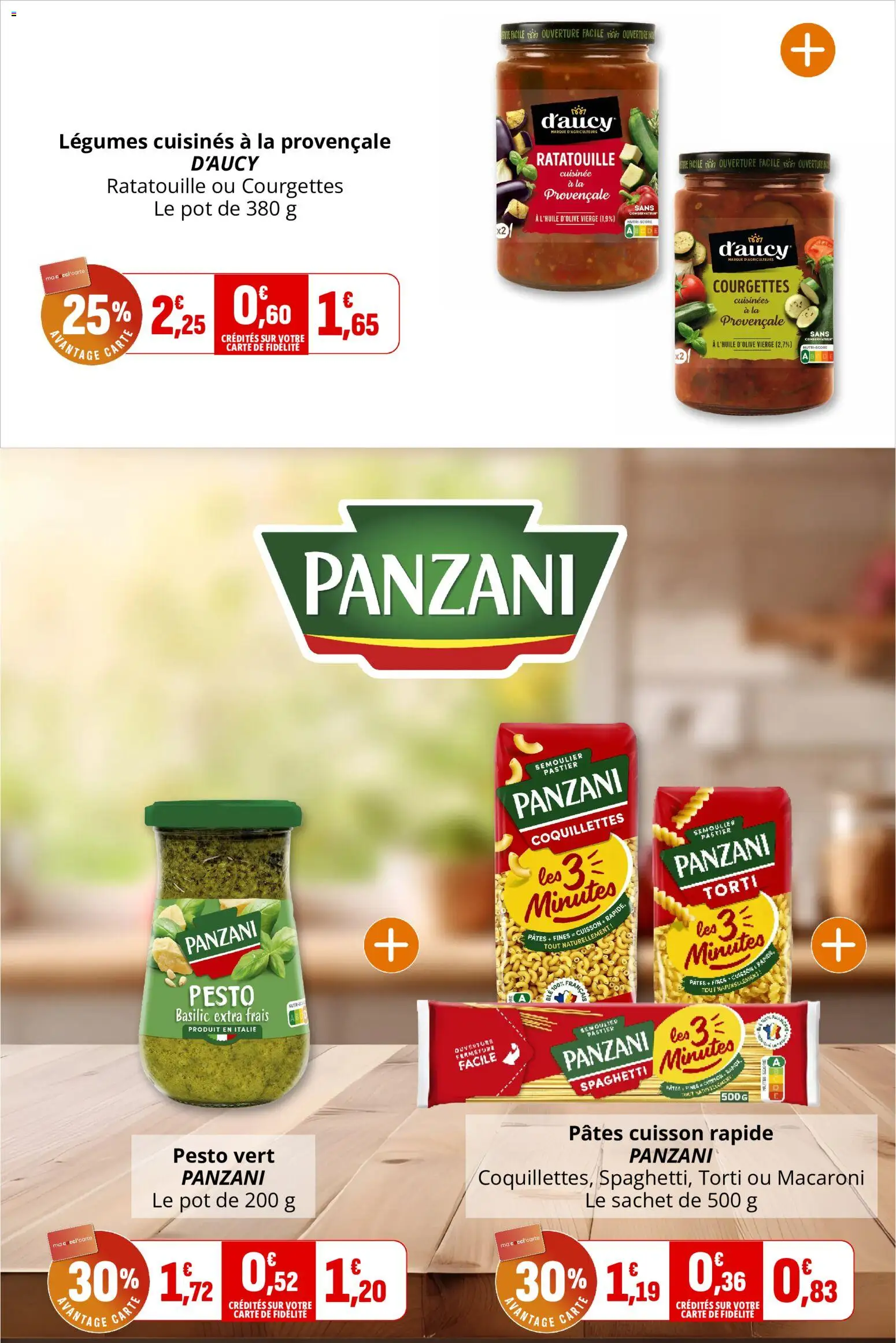 {H1} | Page: 28 | Produits: Macaroni, Pesto, Pesto vert, Pâtes
