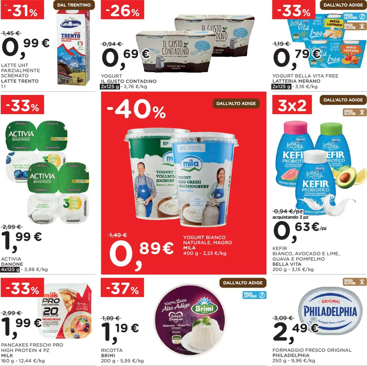Volantino Poli del 19/08/2026 | Pagina: 10 | Prodotti: Yogurt, Avocado, Formaggio, Ricotta