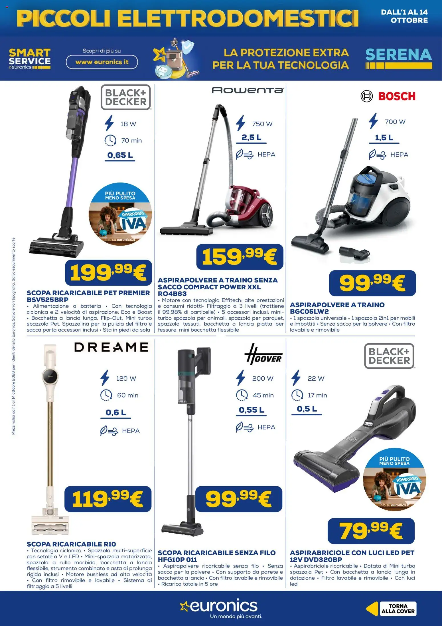 Volantino Euronics del 01/10/2026 | Pagina: 6