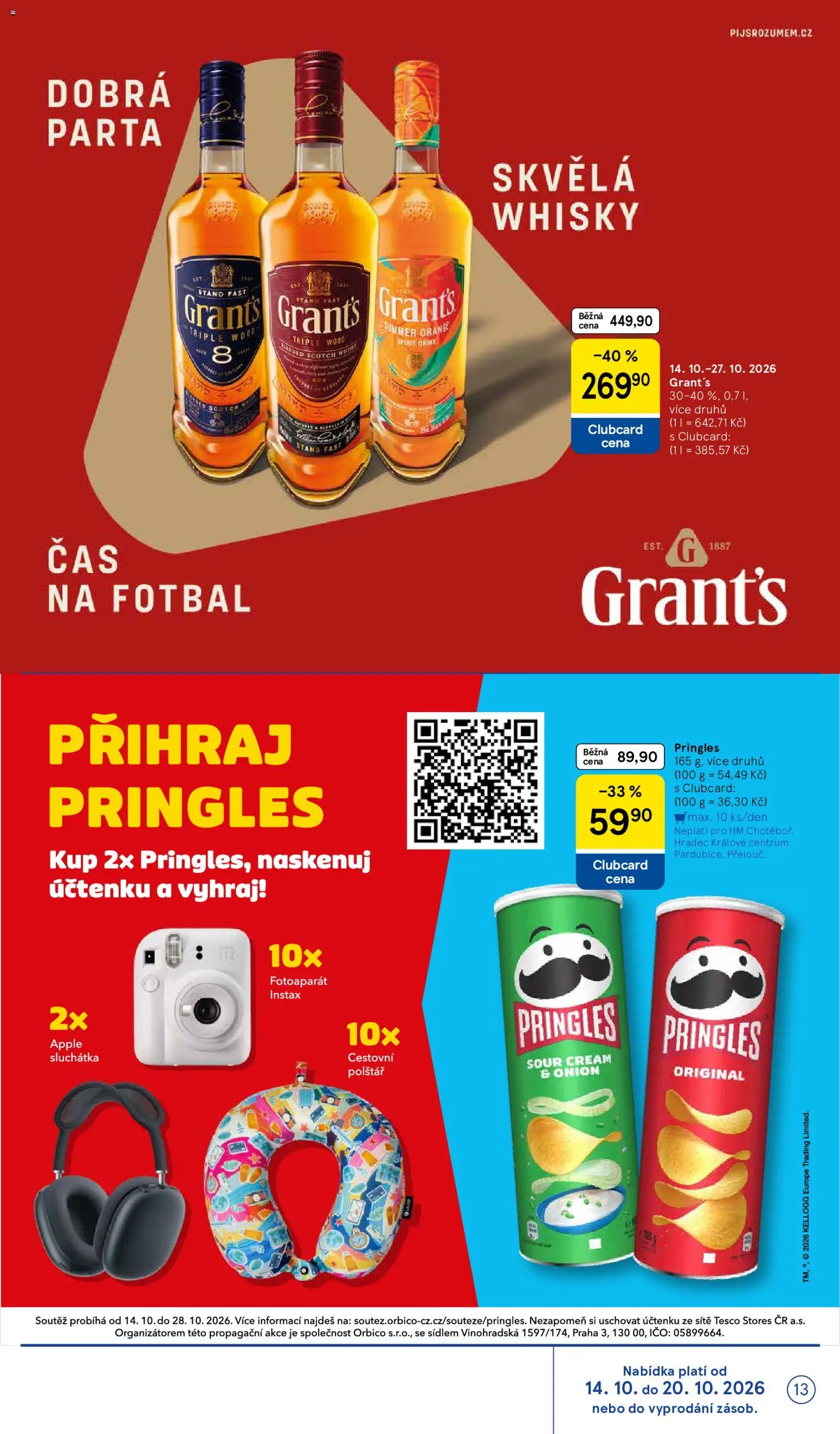 Tesco leták - Hypermarket od 14.10.2026 | Strana: 13