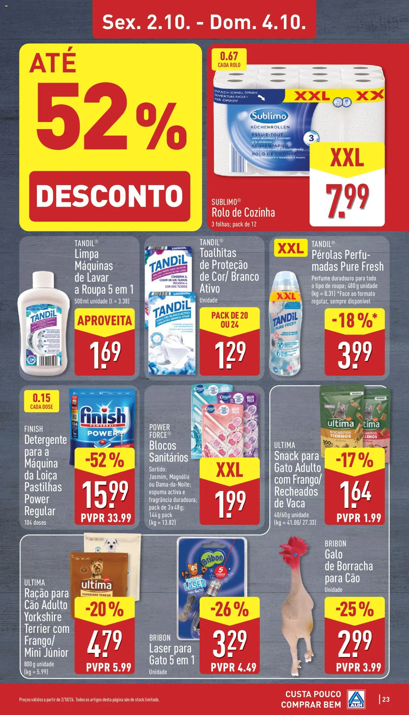 Aldi folheto │ válido de 28/09/2026 | Página: 23 | Produtos: Ração, Perfume, Fragrância, Detergente
