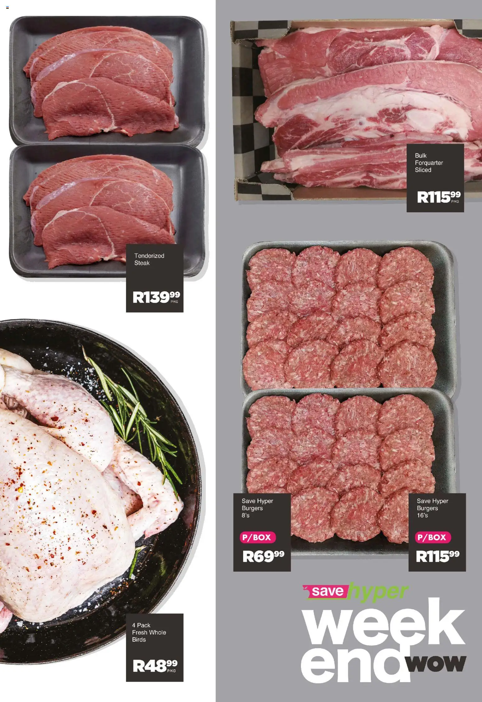 New Save catalogue – valid from 29/10/2026 | Page: 10 | Products: Steak, Burgers