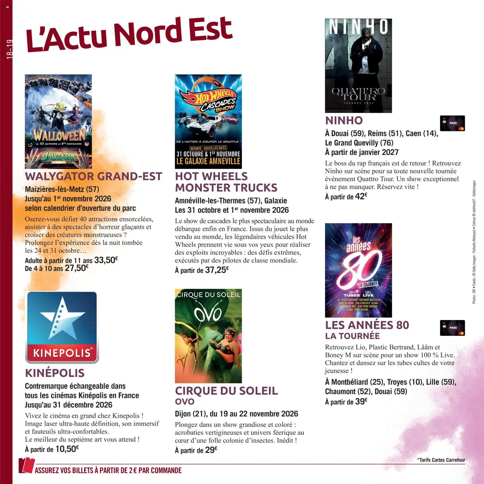 {H1} | Page: 18 | Produits: Calendrier, Jean, Hot Wheels