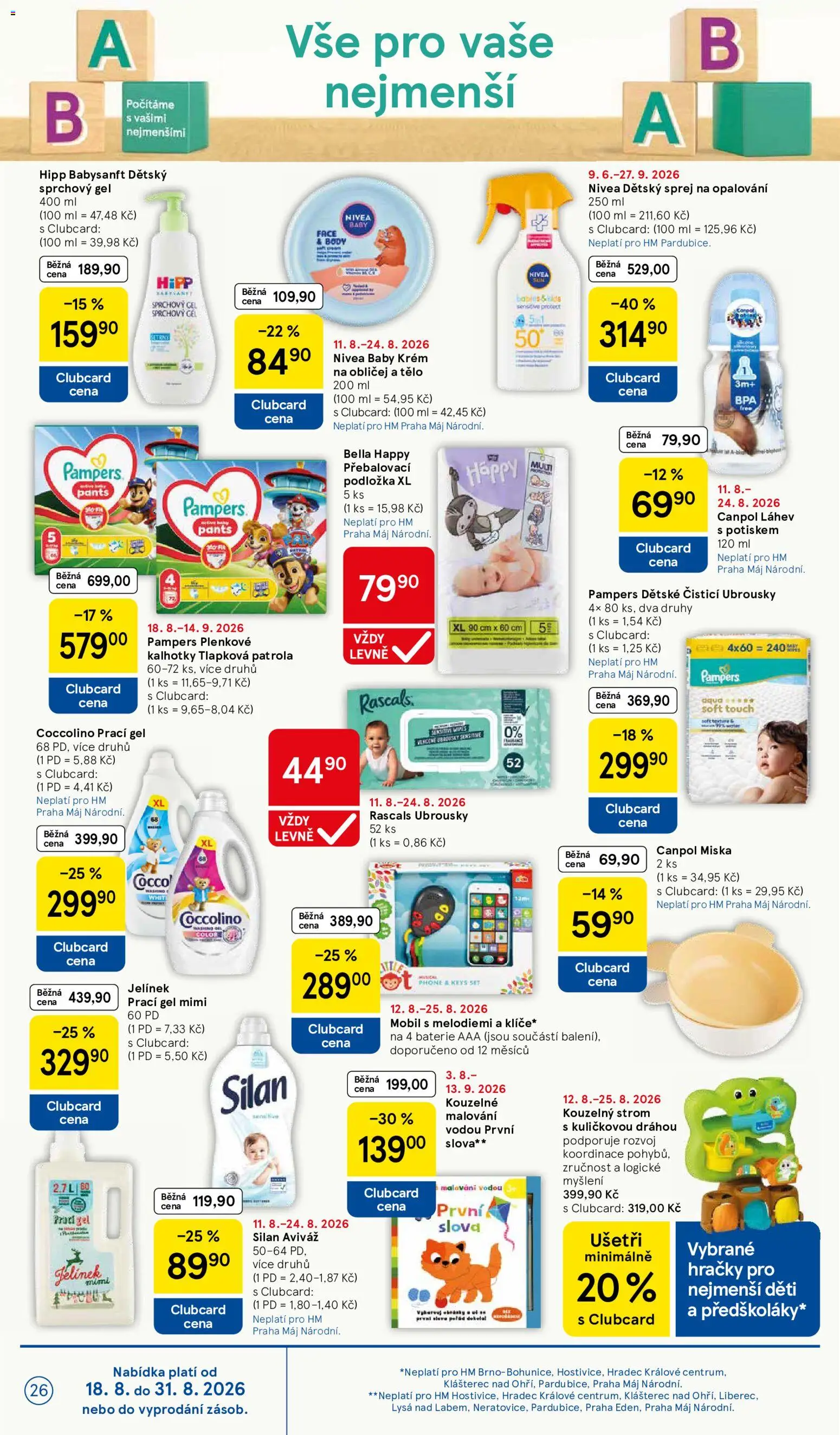 Tesco leták - Hypermarket od 19.08.2026 | Strana: 26