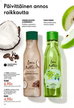 Oriflame-mainoslehti voimassa 26/08/2026 alkaen | Sivu: 120 | Tuotteet: Suihkuvoide