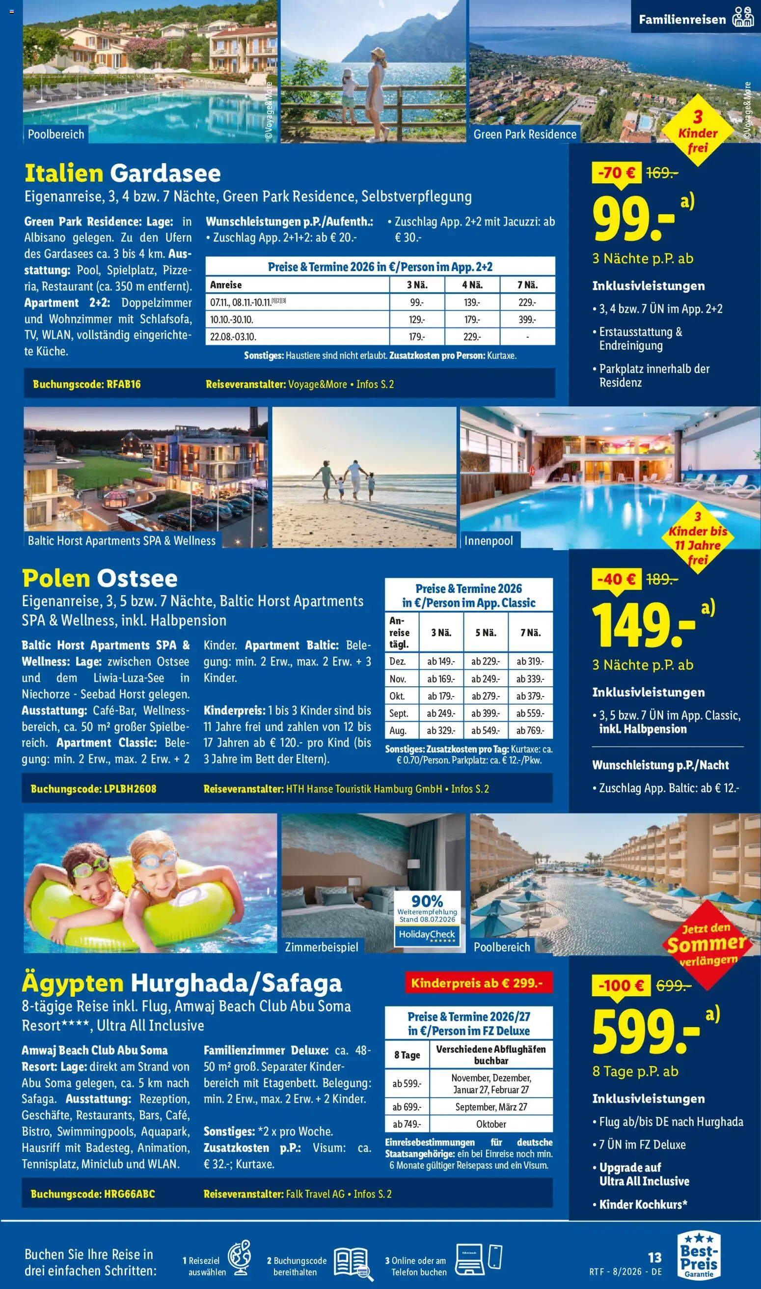 Lidl Reisen Prospekt – gültig ab 12.08.2026 | Seite: 13