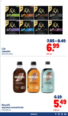 Makro folder - Voorbeeld van een folder van Makro, geldig van 23-09-2026 | Pagina: 51 | Producten: Fles, Capsules, Capsule, Nescafe