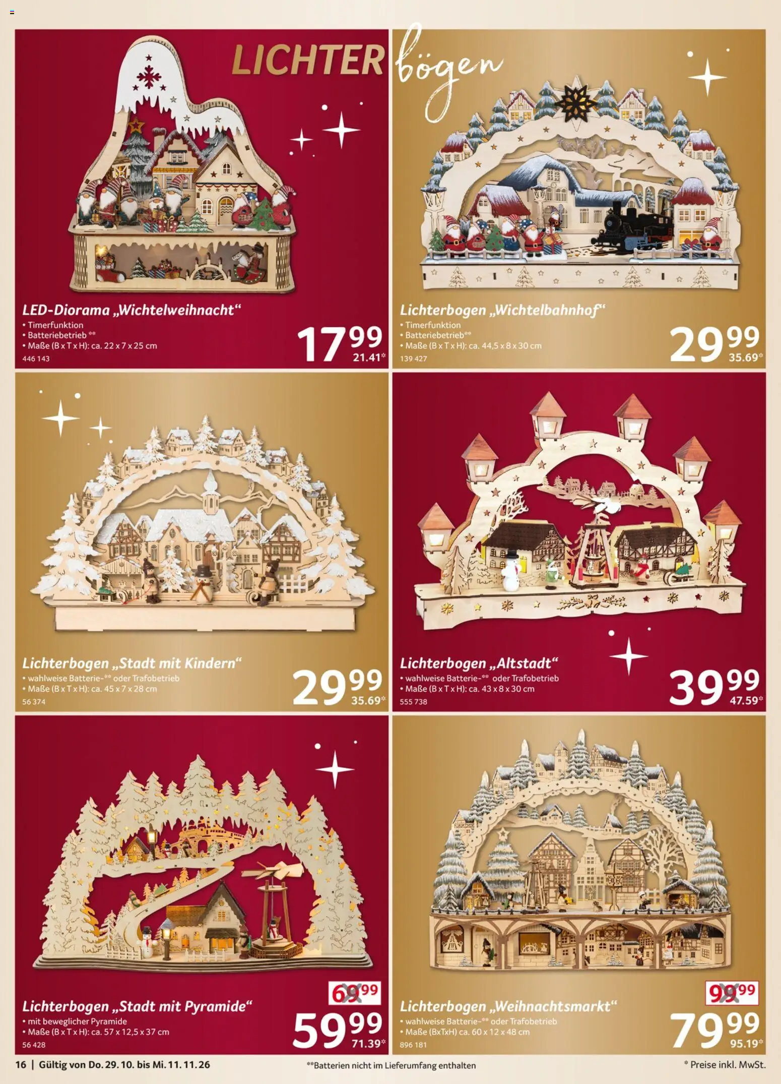 Selgros Weihnachten Spezial – gültig ab 29.10.2026 | Seite: 16 | Produkte: Batterien, Batterie