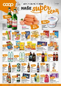 Náhled letáku Terno leták - COOP naše super ceny od 01.07.2026