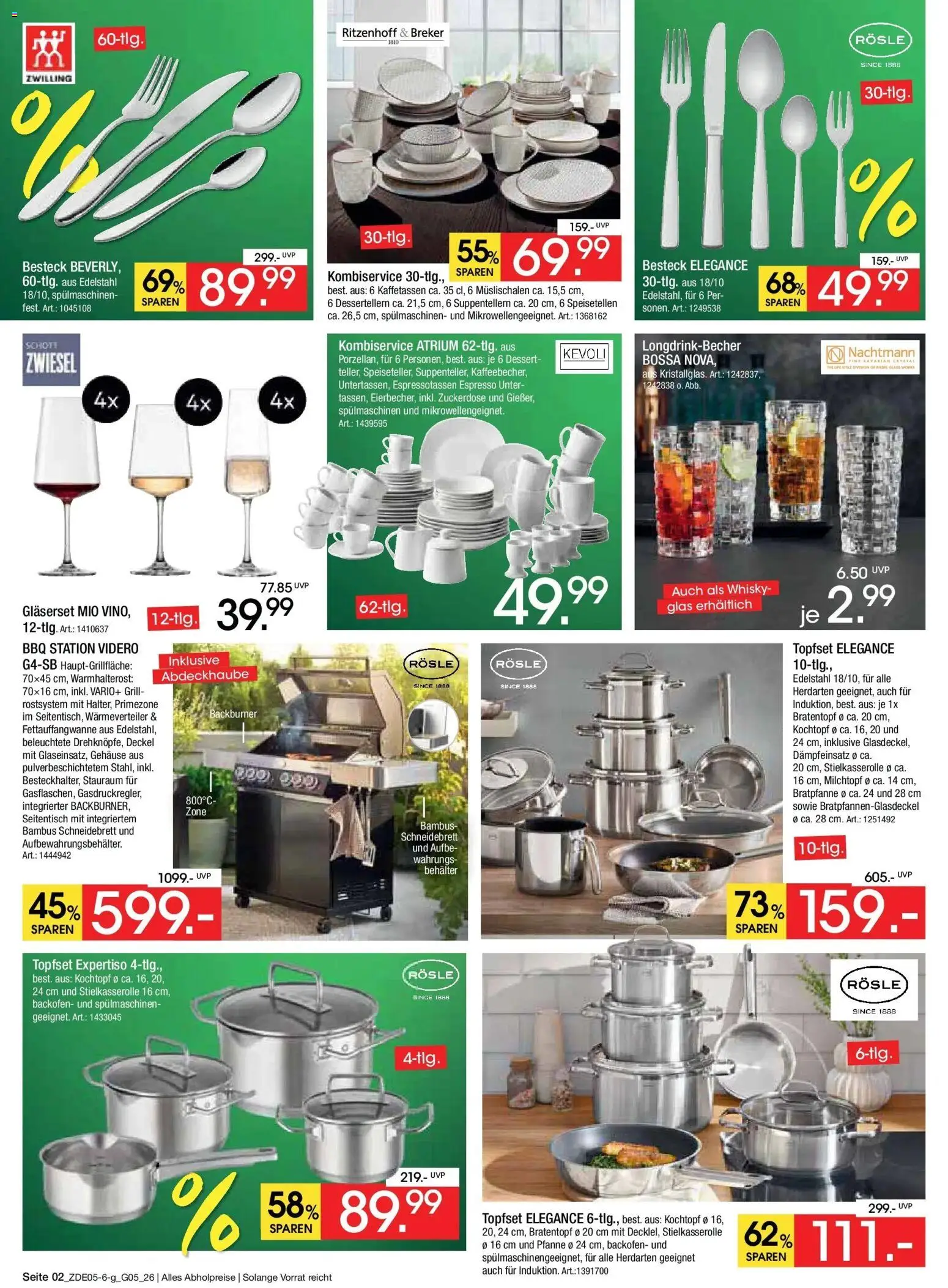 Zurbrüggen MaiDays Shopping – gültig ab 08.05.2026 | Seite: 2 | Produkte: Whisky, Grill, Backofen