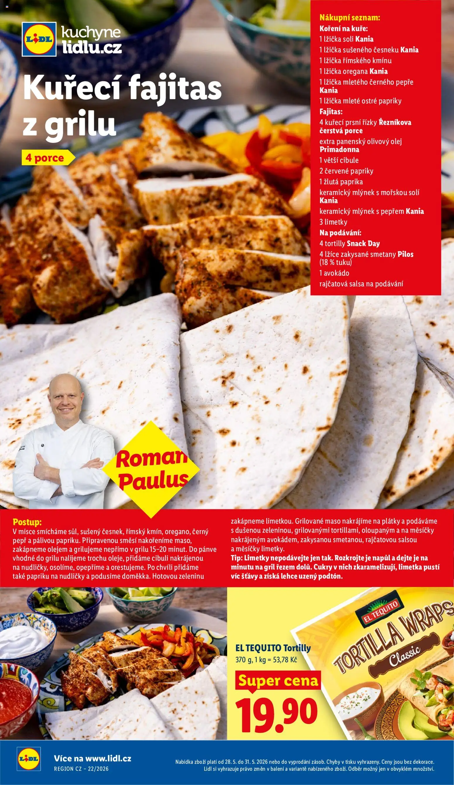 Lidl leták od 28.05.2026 | Strana: 52 | Produkty: Lžíce, Limetky, Paprika, Lžička